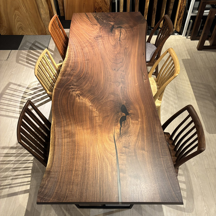 一枚板　ウォールナット　GZZ-162744-9　(W250cm)