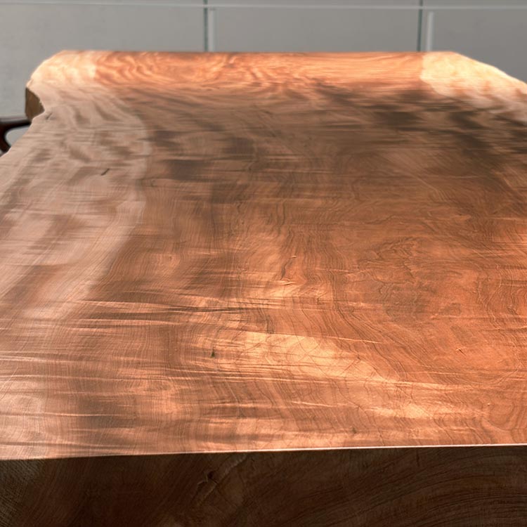 一枚板　トチ / 栃(杢)　K-HN-2203-906　(W240cm)