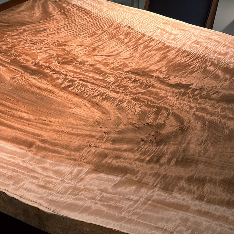 一枚板　トチ / 栃(杢)　K-HN-2203-906　(W240cm)