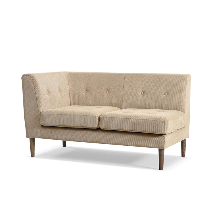 【直営店限定カラー】グレスソファ 2人掛け右肘 木脚[ks]