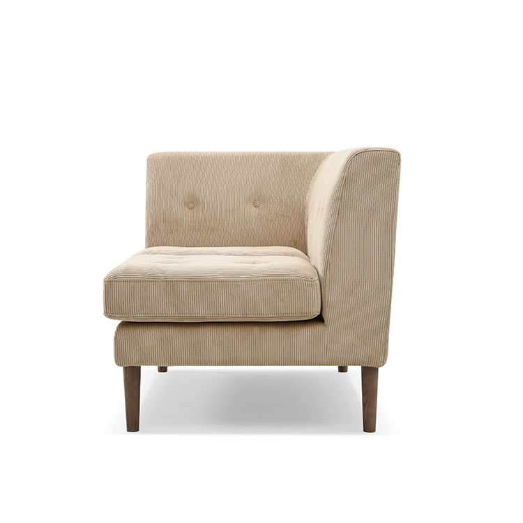 【直営店限定カラー】グレスソファ 2人掛け右肘 木脚[ks]