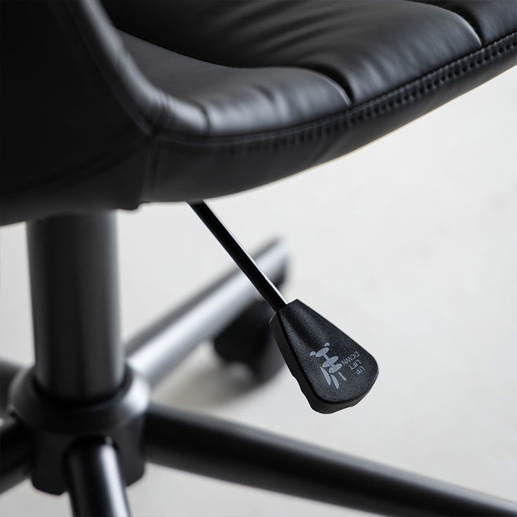 クロム デスクチェア