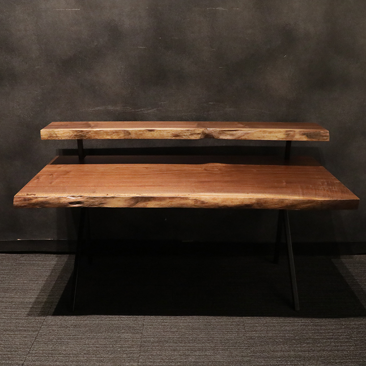 一枚板　ウォールナット　25373-9+2025-0926　(W150cm)