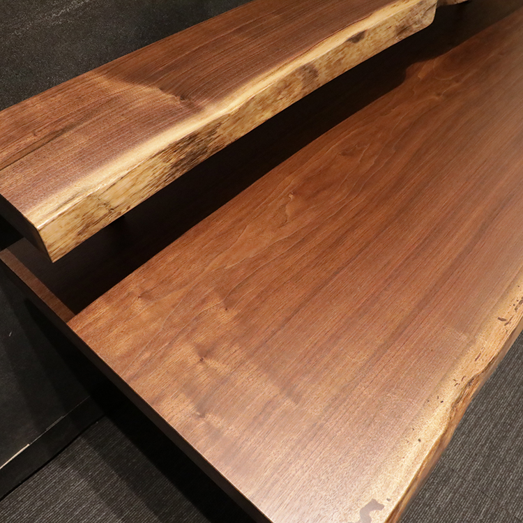 一枚板　ウォールナット　25373-9+2025-0926　(W150cm)