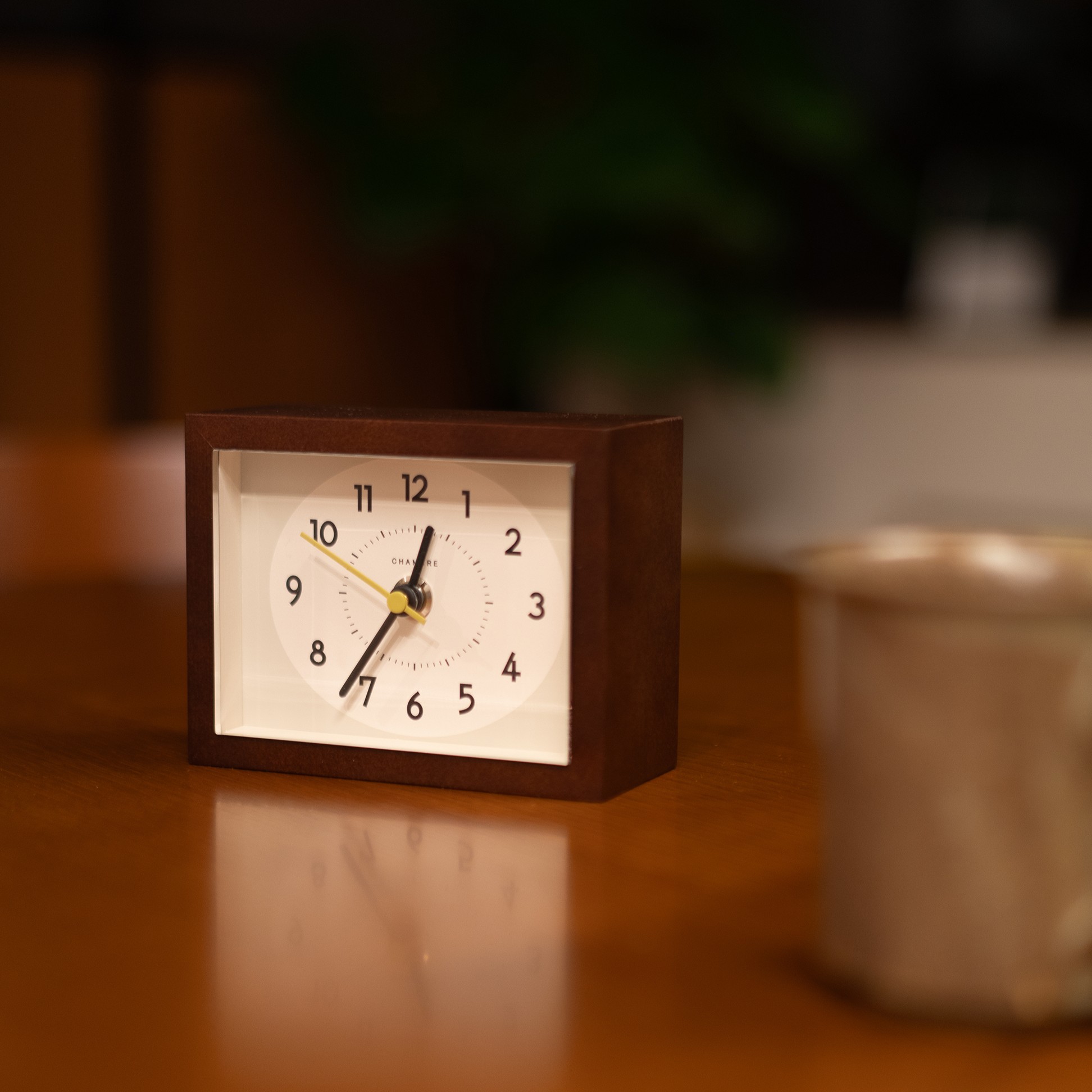 ひのき テーブルクロック