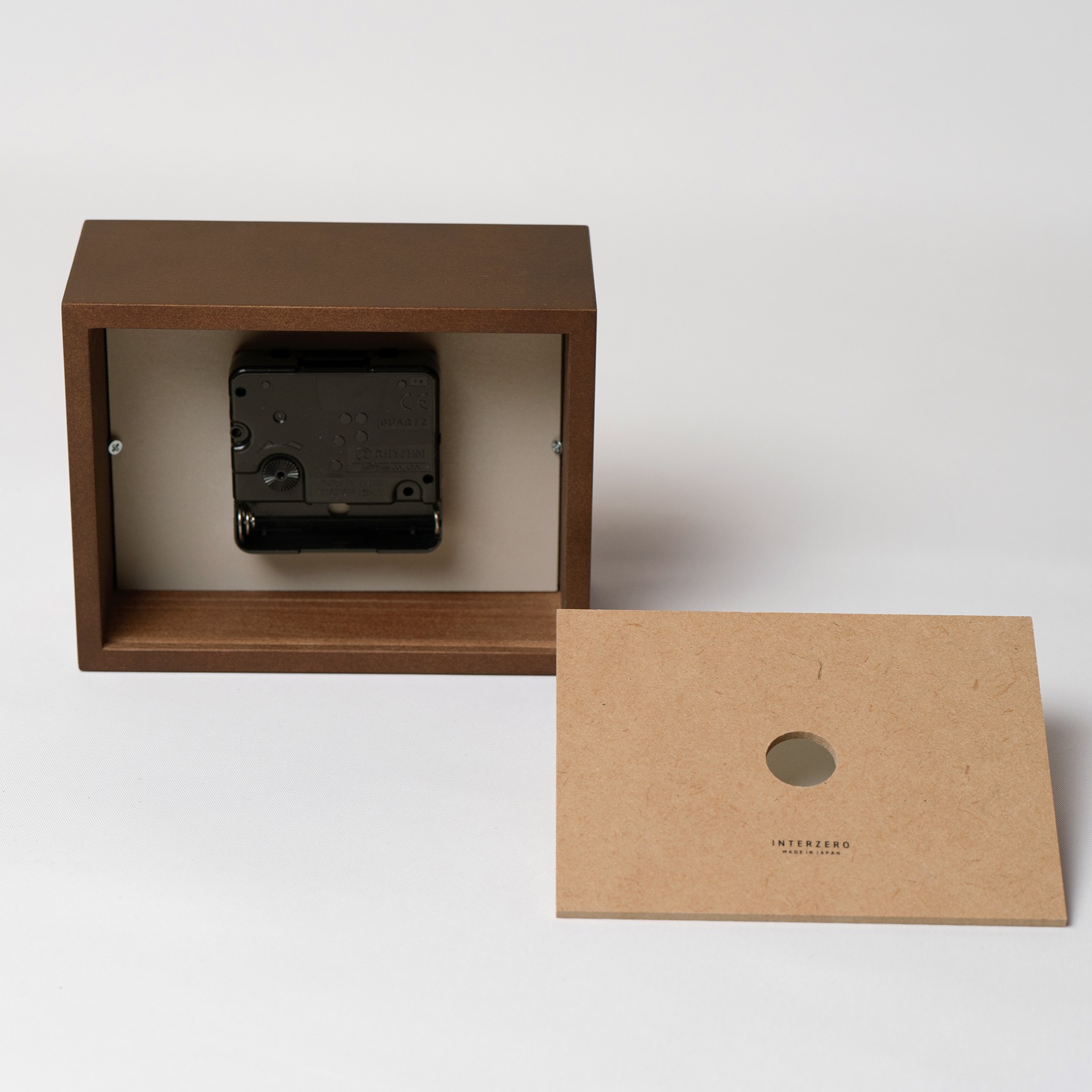 ひのき テーブルクロック