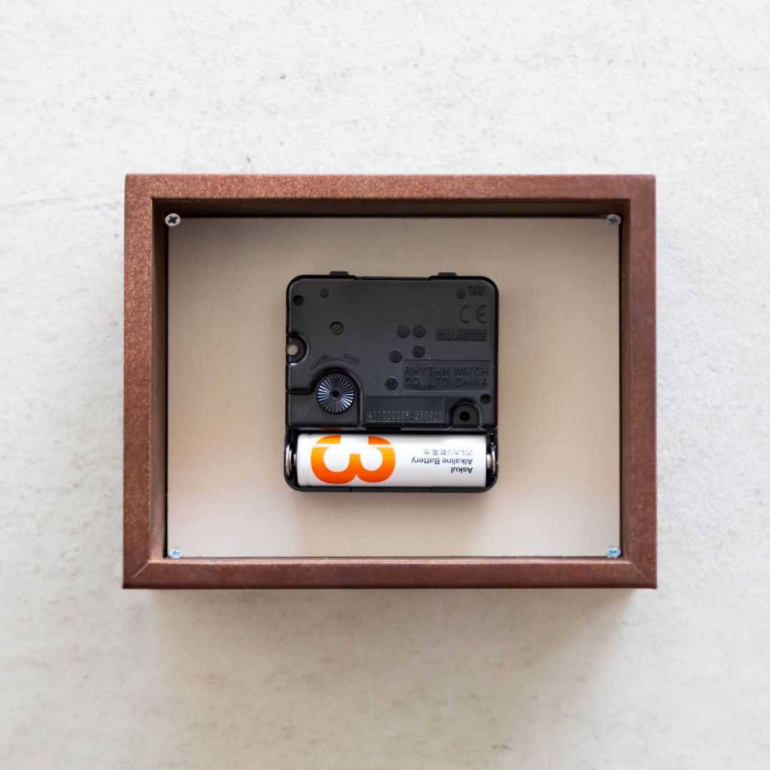 ひのき テーブルクロック