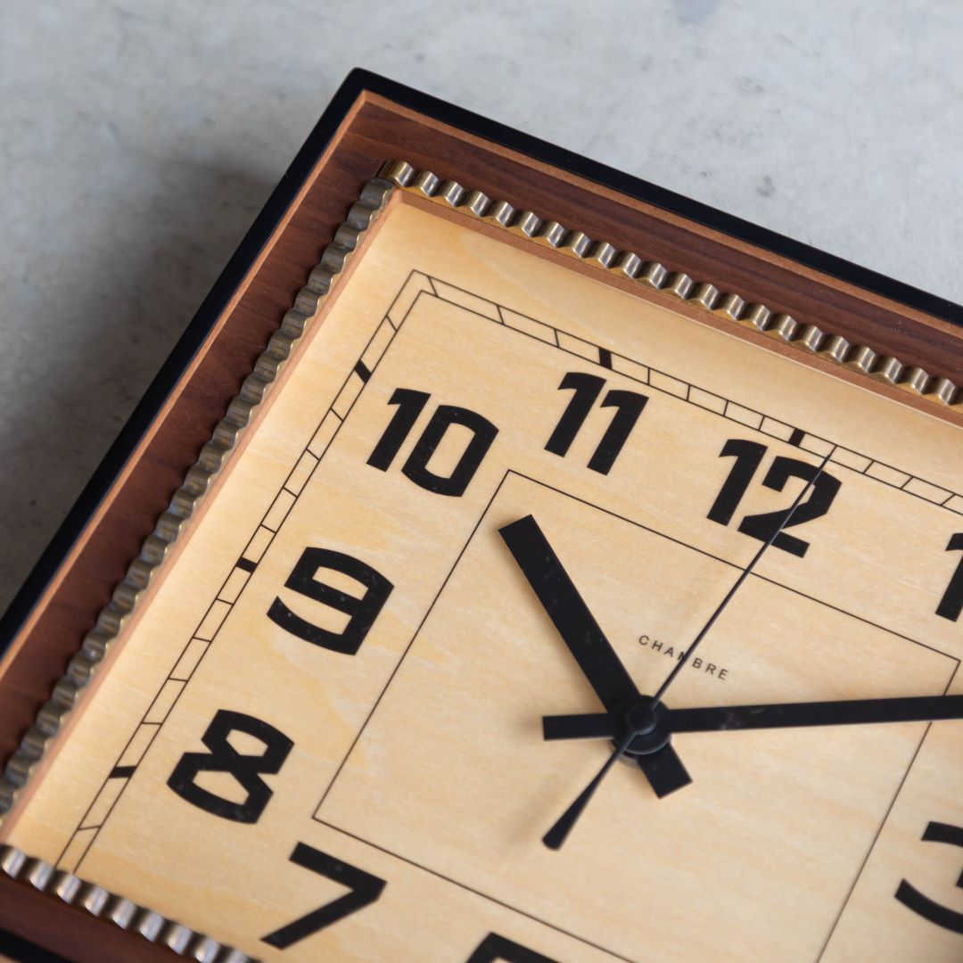 ブラス クロック ソリッド