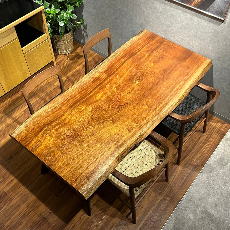 【SOLD OUT】一枚板　サペリ　273-2/2-2-2　(W180cm)　ダイニングテーブル