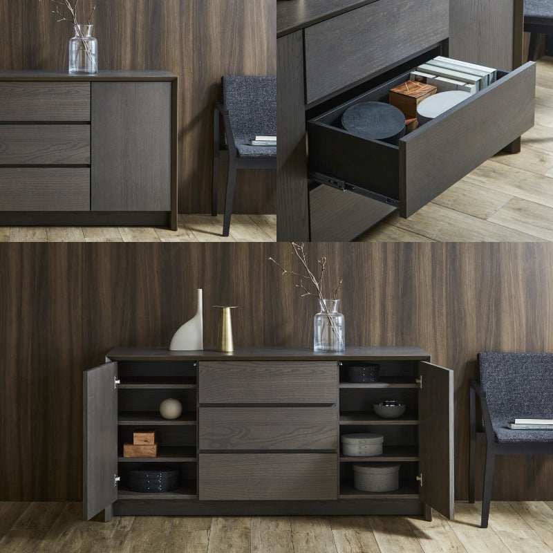 ザウス サイドボード 幅150cm ブラック