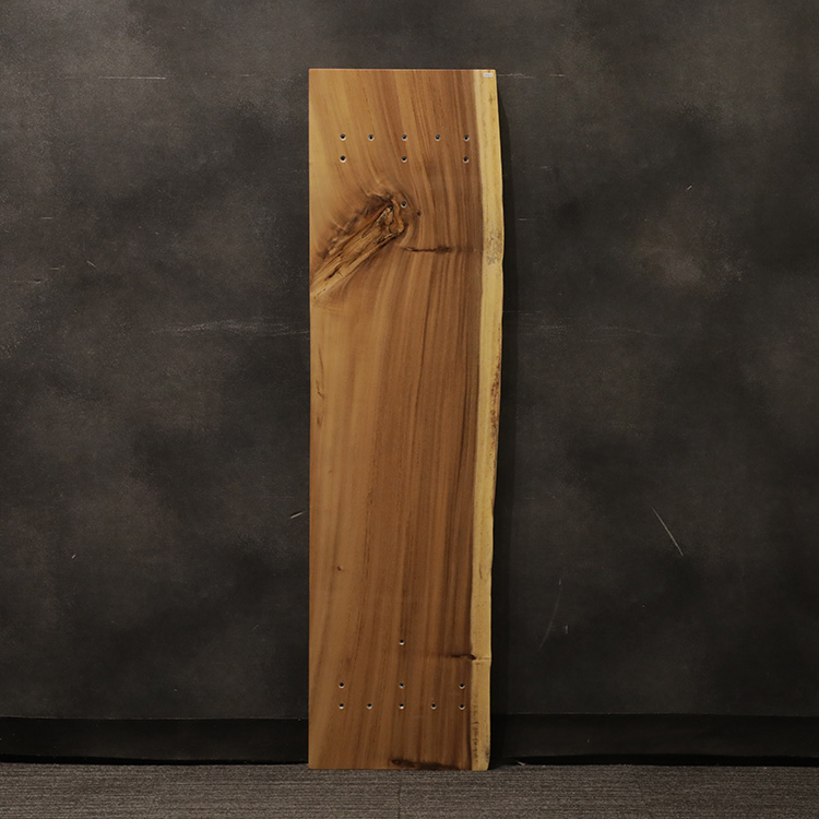一枚板ベンチ　モンキーポッド　275-8-2　(W150cm)