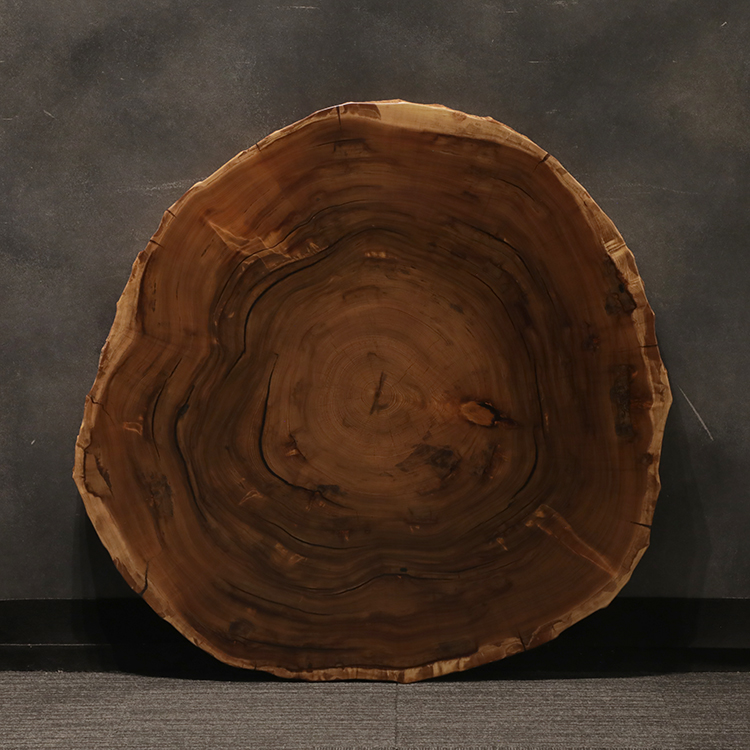 一枚板テーブル　ヤクスギ / 屋久杉　輪切り 4-1/2-2　(W115cm)