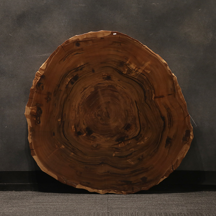 一枚板テーブル　ヤクスギ / 屋久杉　輪切り 4-1/2-2　(W115cm)