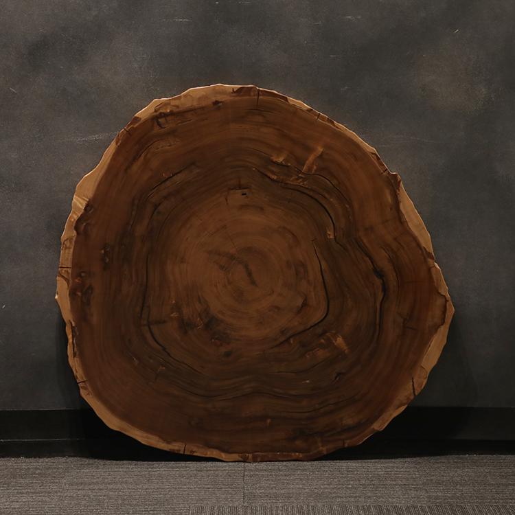 一枚板テーブル　ヤクスギ / 屋久杉　輪切り 4-1/2-1　(W115cm)