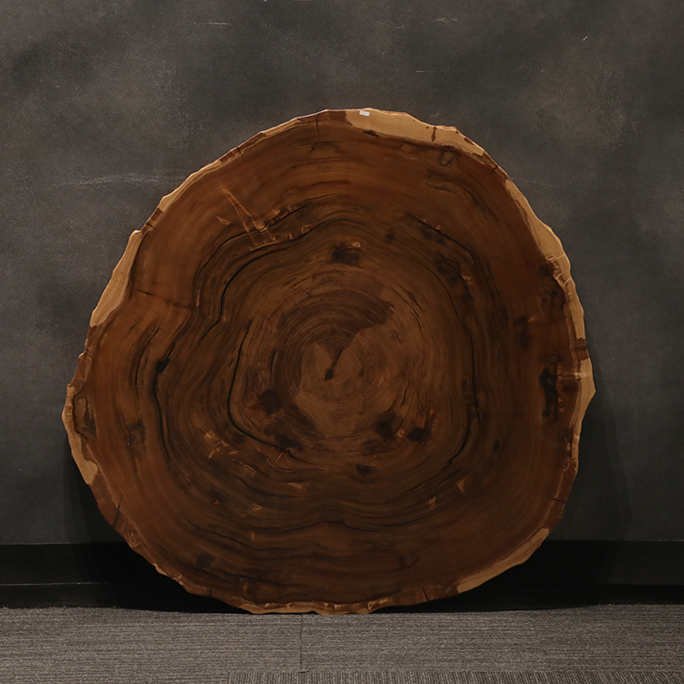 一枚板テーブル　ヤクスギ / 屋久杉　輪切り 4-1/2-1　(W115cm)