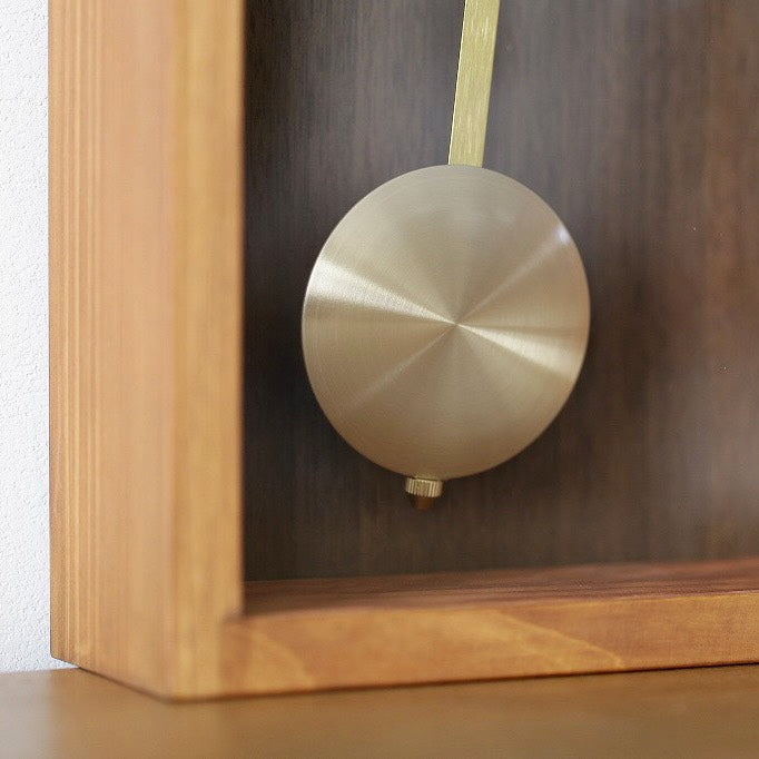 振り子時計 ヒノキペンデュラム クロック