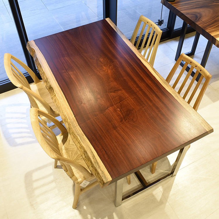 【SOLD OUT】一枚板　パドック　109-1/2-13-2　(W150cm)　ダイニングテーブル