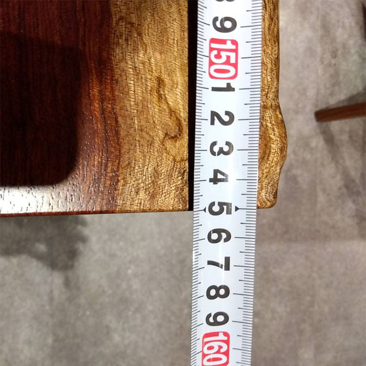 【SOLD OUT】一枚板　ブビンガ　1658-7-1　(W155cm)　ダイニングテーブル