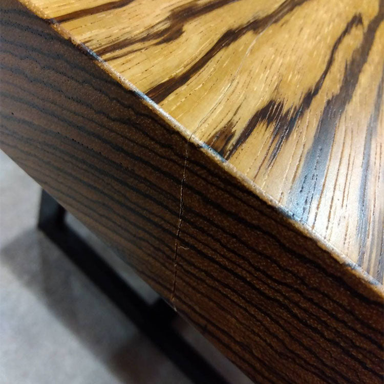 【SOLD OUT】一枚板　ゼブラウッド　513-2/2-6-2　(W180cm)ダイニングテーブル