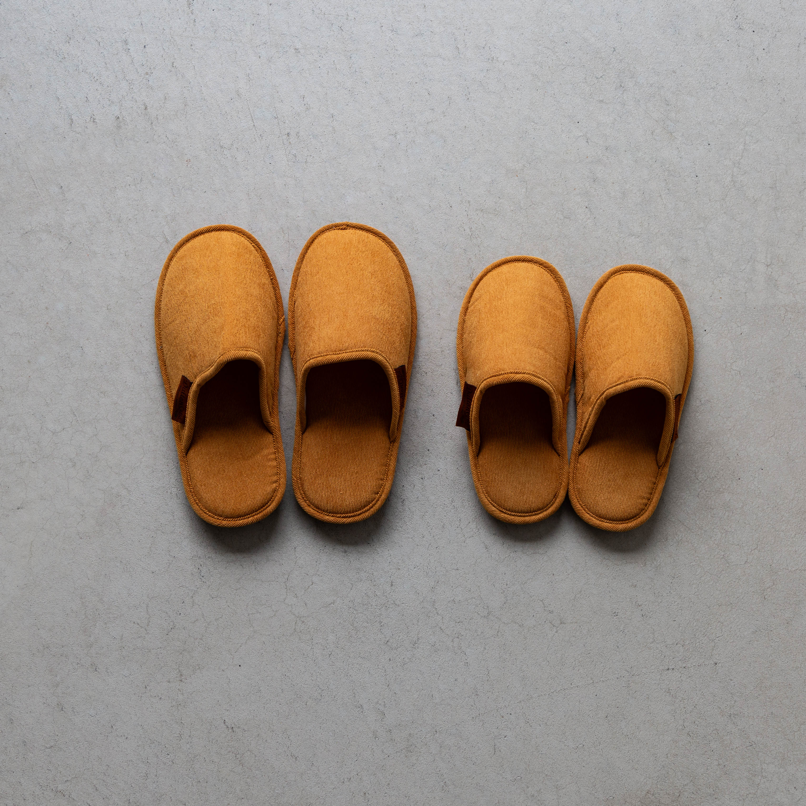 コーデュロイ スリッパ