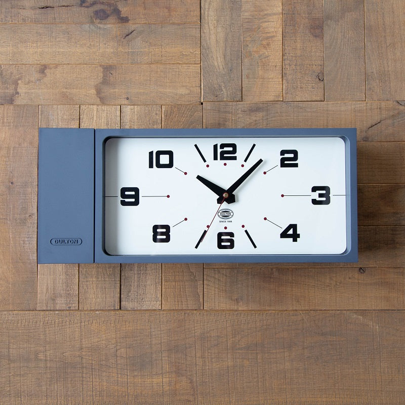 ダブルフェイスレクト クロック