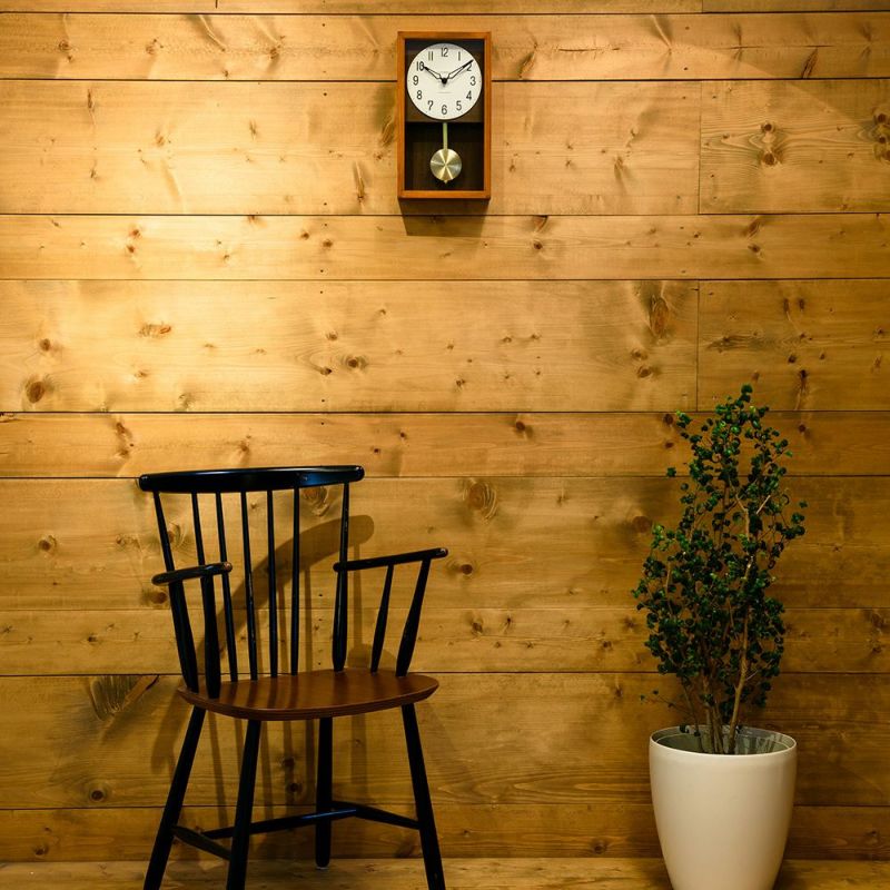 振り子時計 ヒノキペンデュラム クロック