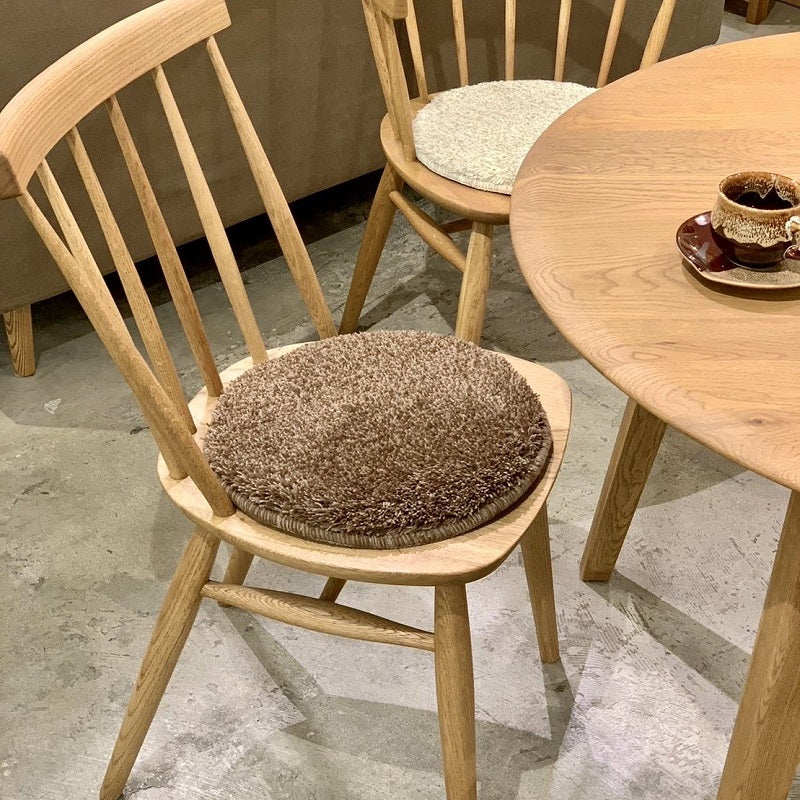 低反発ミックスシャギー チェアパッド