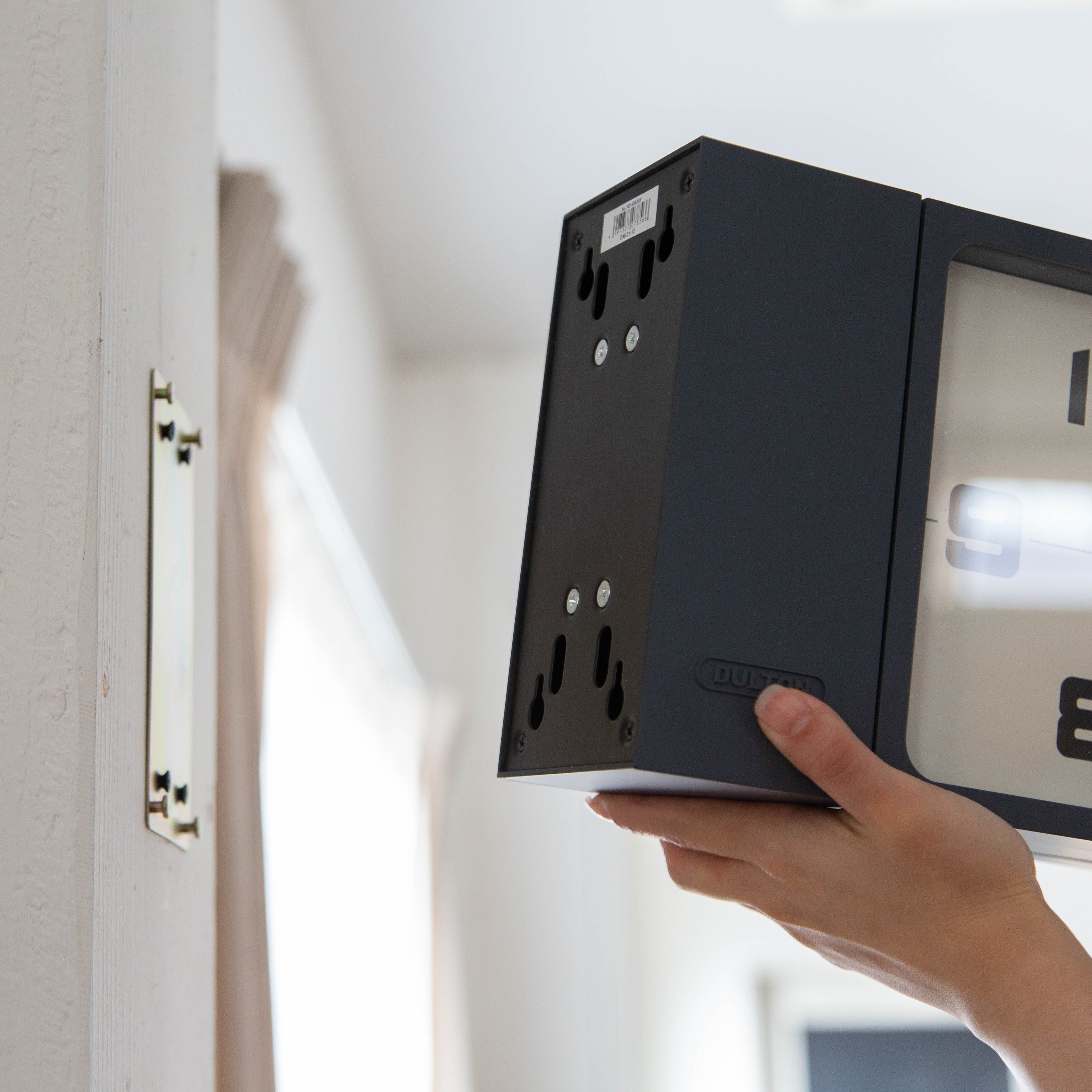 ダブルフェイスレクト クロック