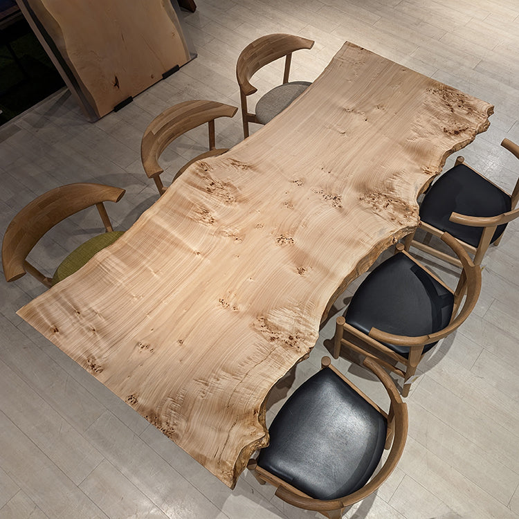 【SOLD OUT】一枚板　ポプラ　125-8　(W210cm)　ダイニングテーブル