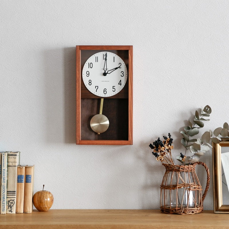 振り子時計 ヒノキペンデュラム クロック