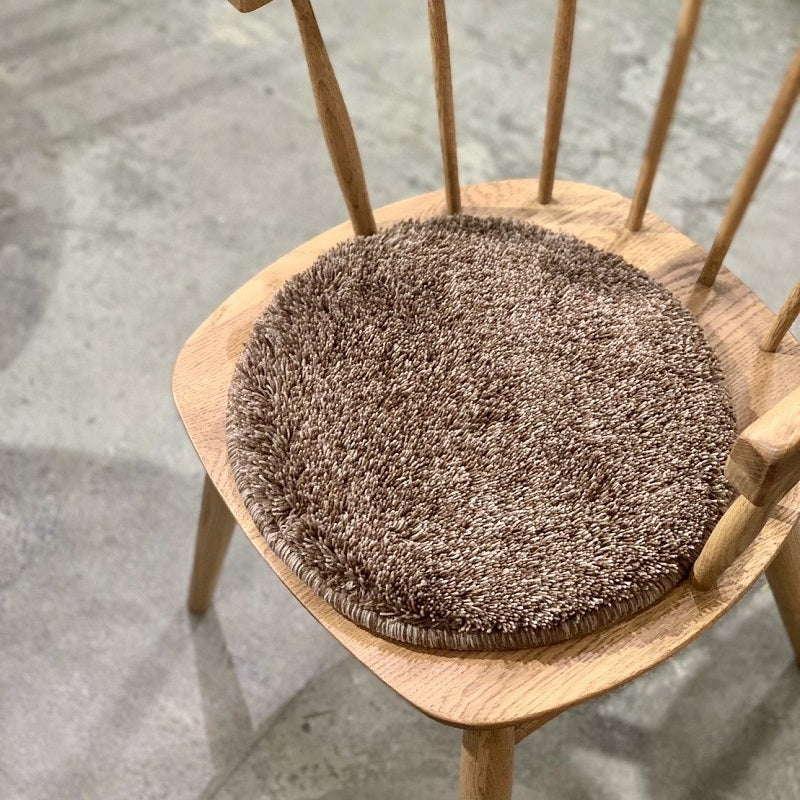 低反発ミックスシャギー チェアパッド