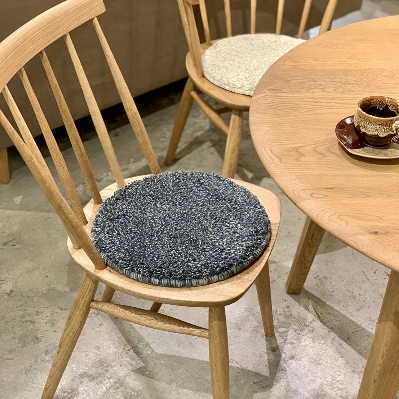 低反発ミックスシャギー チェアパッド