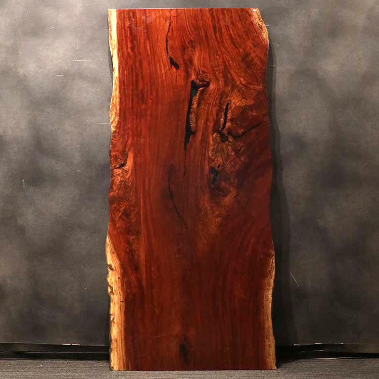 【SOLD OUT】一枚板　ブビンガ　SK-2-14　(W220cm)　ダイニングテーブル