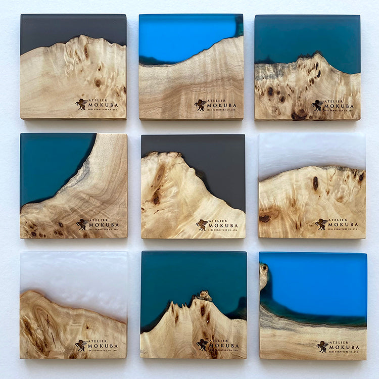 レジンコースター