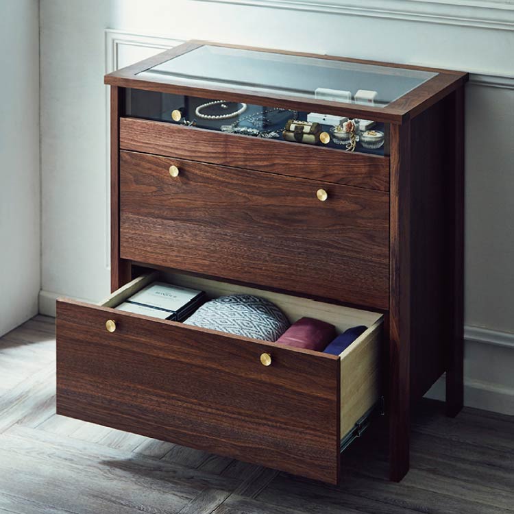 コーニス コレクションチェスト 幅70cm ロータイプ