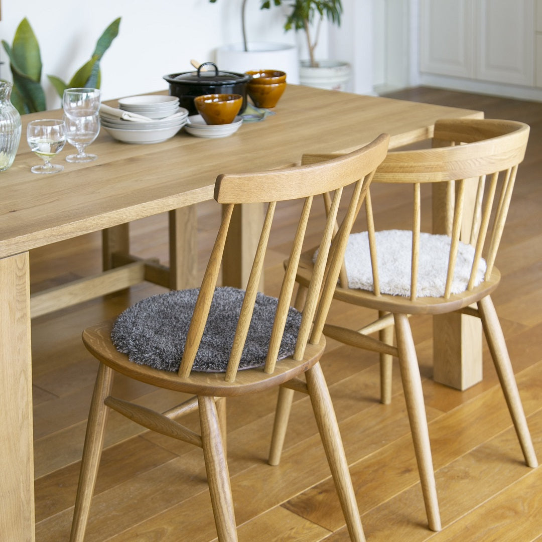 洗えるチェアー ラグ