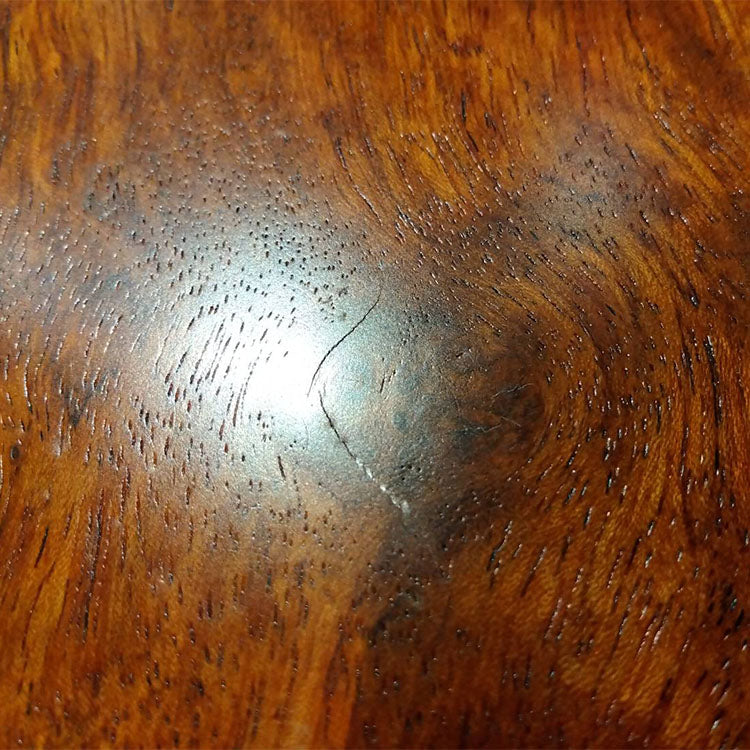 【SOLD OUT】一枚板　ブビンガ　SK-4-4-4　(W160cm)　ダイニングテーブル