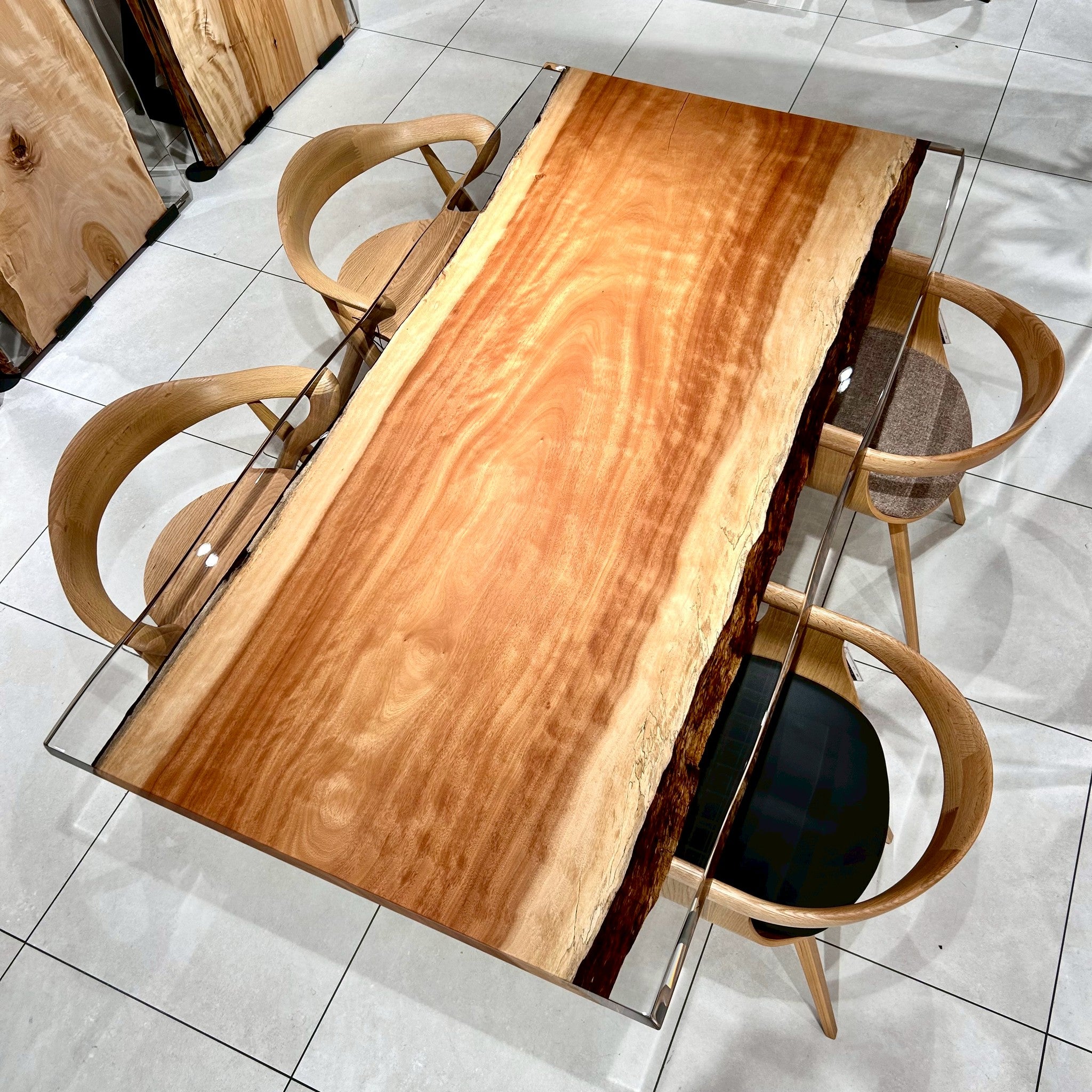 RESIN　ボセ(杢)　293-2/2-4-1　(W180cm)