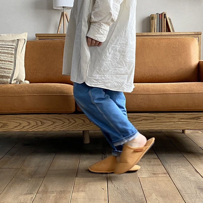 コーデュロイ スリッパ