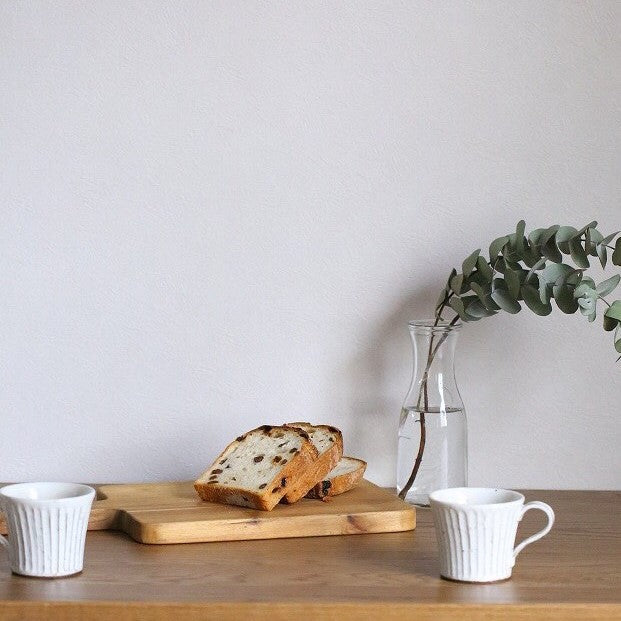 粉引削ぎ目ペアマグ