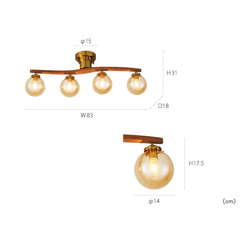 オーウェン シーリングランプ