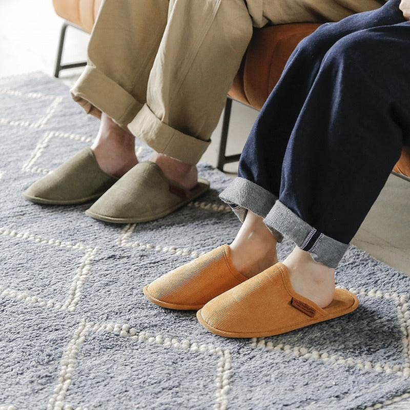 コーデュロイ スリッパ