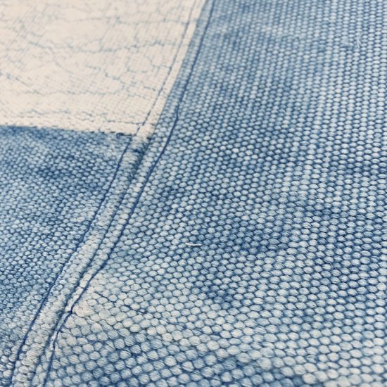 デニムパッチ ラグ