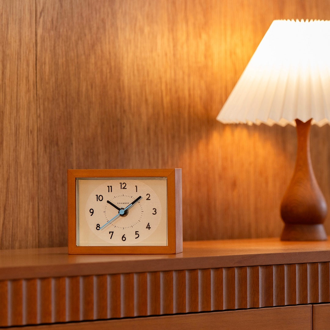 ひのき テーブルクロック