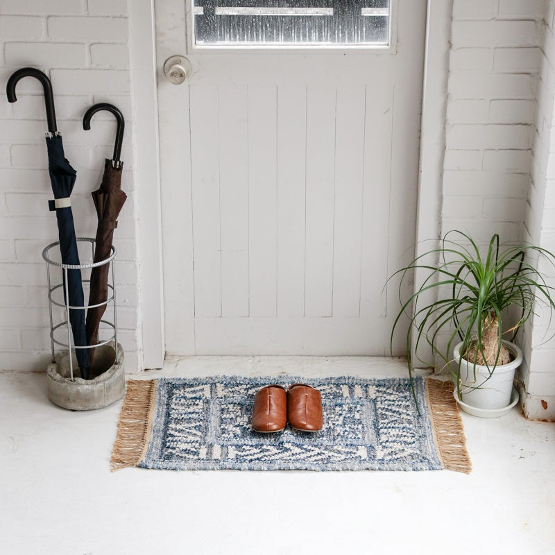 デニムキリム マット