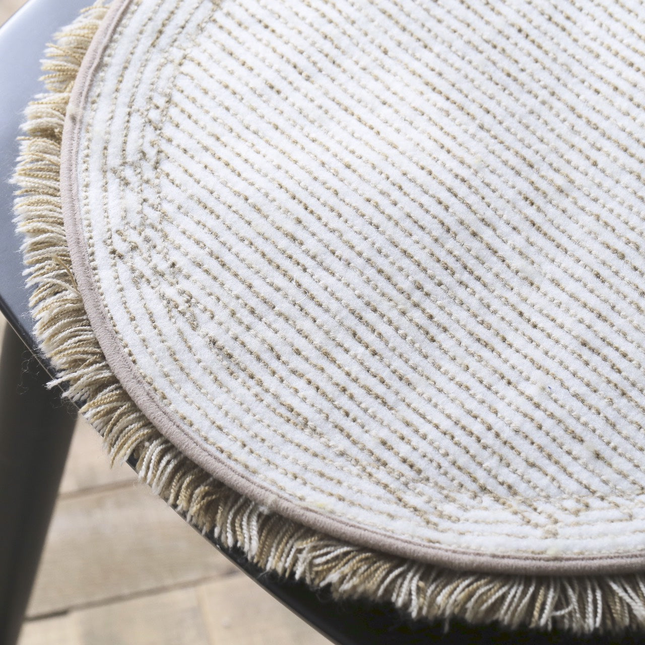 洗えるチェアー ラグ